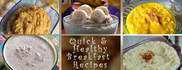 Quick & Healthy Breakfast Recipes