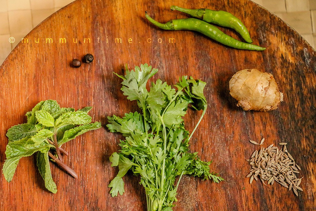 Ingredients for Indian Spiced Buttermilk
