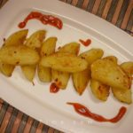 Honey-glazed Potato Wedges Recipe